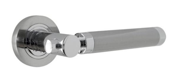 ProGriff TD-Senta auf Rosette–Chrom/Nickel matt